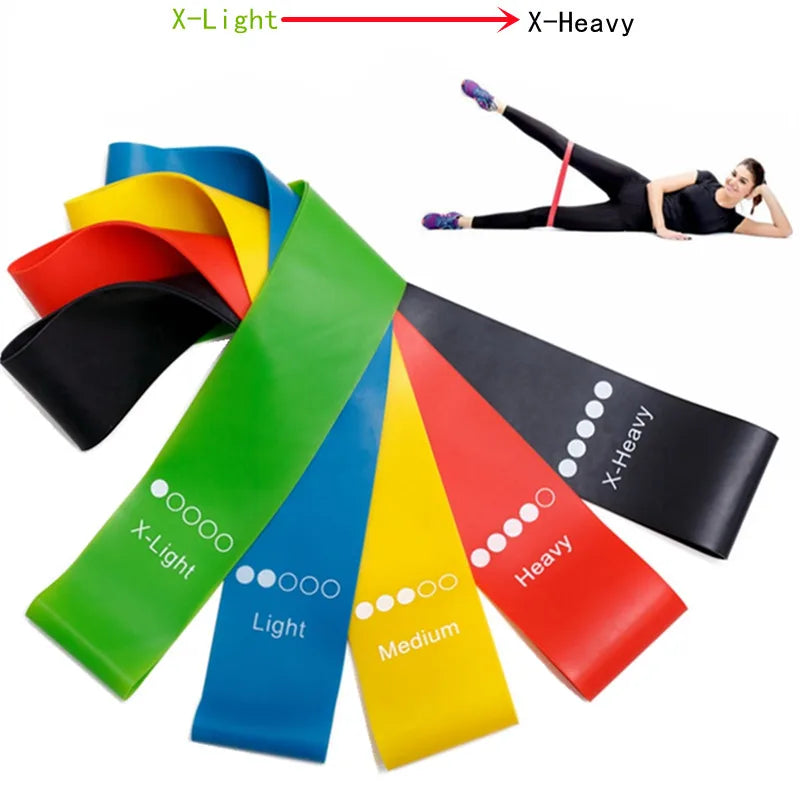 5pcs Set Loop Resistance Bands